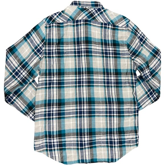 EUC Men's EXPRESS Casual Fit Western Plaid Western-Style Shirt | Size M - Picture 4 of 6